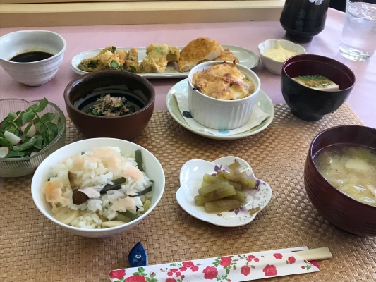  季節の素材を使った ランチ(写真はイメージです。）